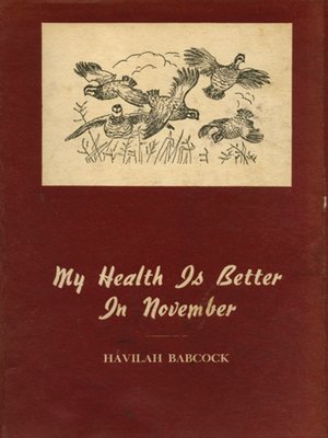 cover image of My Health is Better in November